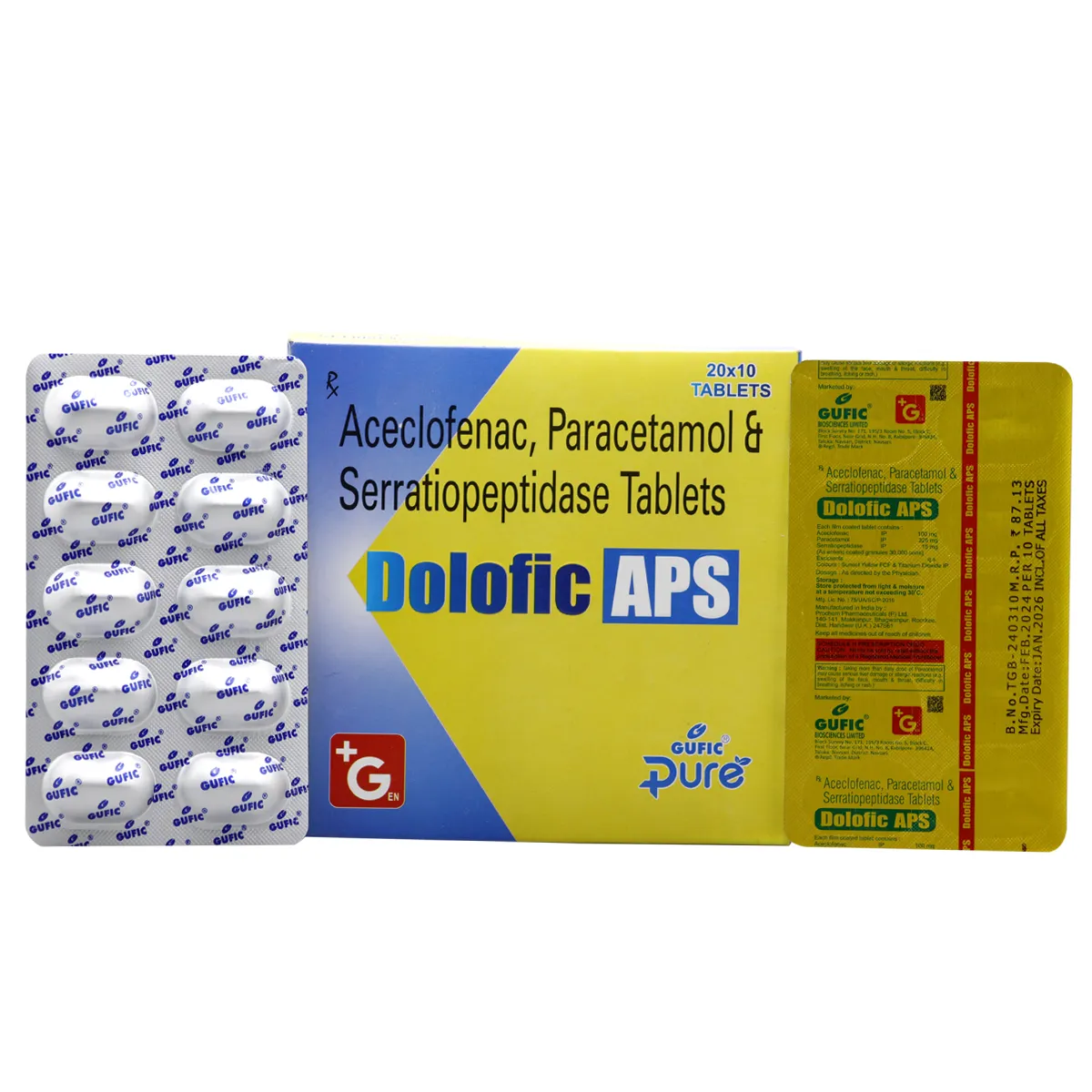 Gufic Pure Dolofic-Aps — Teethment catalog guide