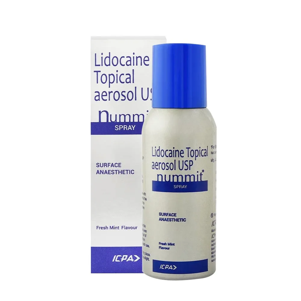 Gufic Pure Erexo Lidocaine Topical Anaesthetic Spray — Teethment catalog guide