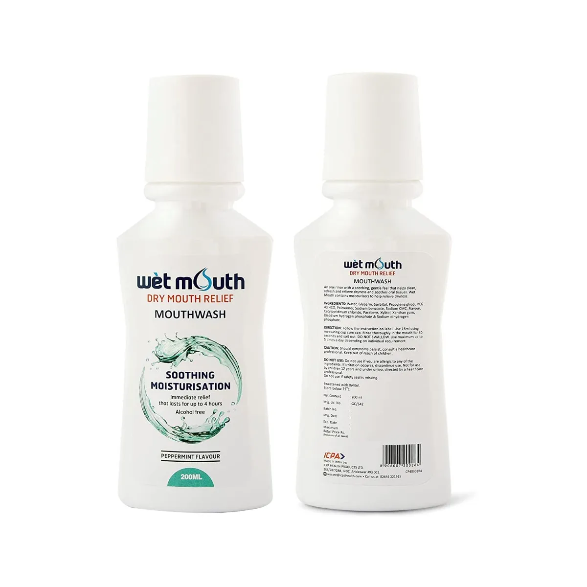 ICPA Wet Mouth Mouthwash — Teethment catalog guide