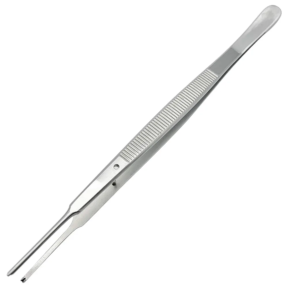 GDC Micro Tissue Forceps Gerald - Straight - 1x2 (18cm) (TPG3) — Teethment catalog guide